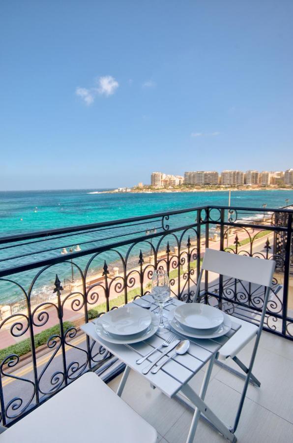 St Julians 2 Bedroom Apartment With Commanding Seaviews By Shortletsmalta Saint Julian's Екстериор снимка